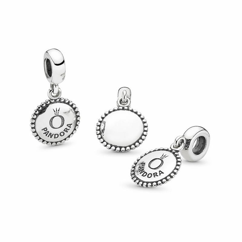 Pandora Unforgettable Moment Dangle Charm - Sterling Silver - Canada | CQ9525YU